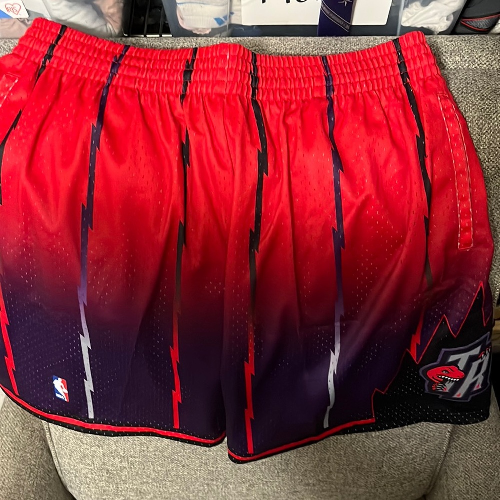 Hardwood Classics Toronto Raptors short